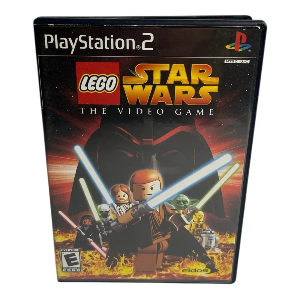 LEGO Star Wars Sony Playstation‎ 2 PS2 Black Label Video Game No Manual